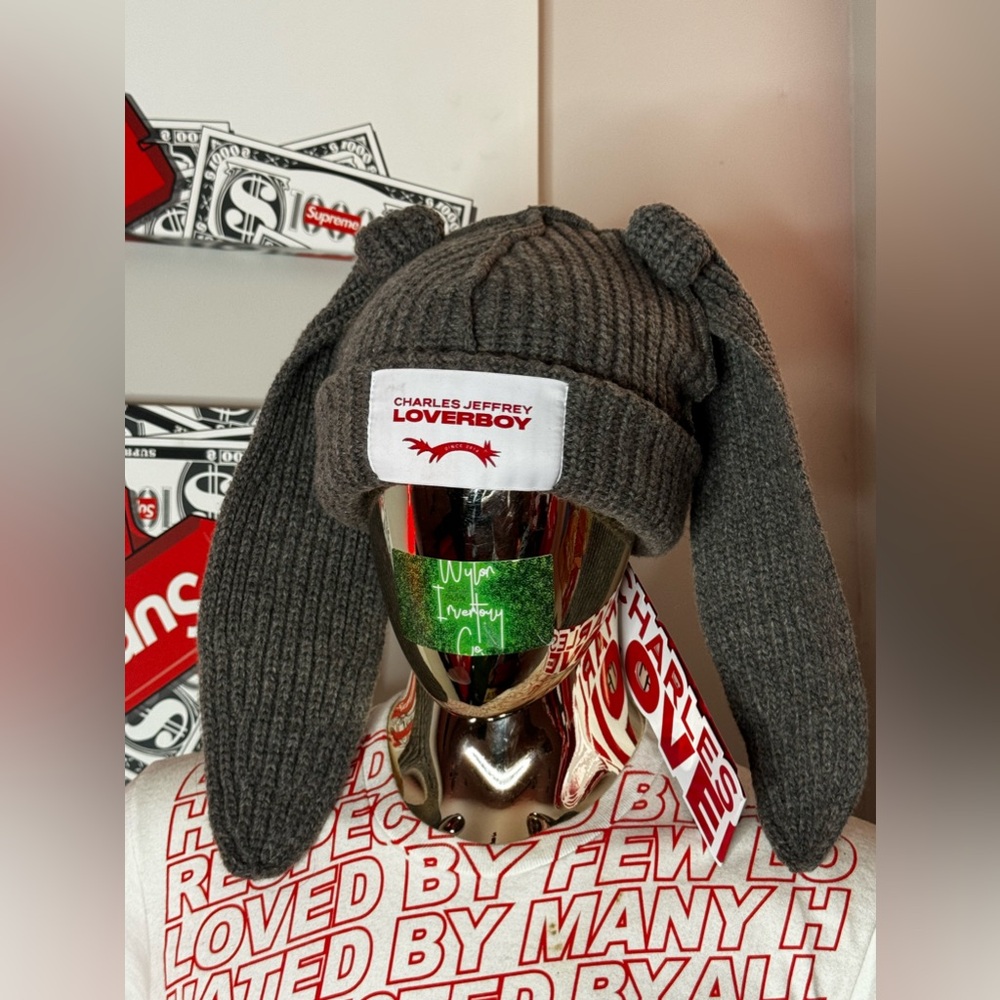 Charles Jeffrey Loverboy Bunny ear Beanie